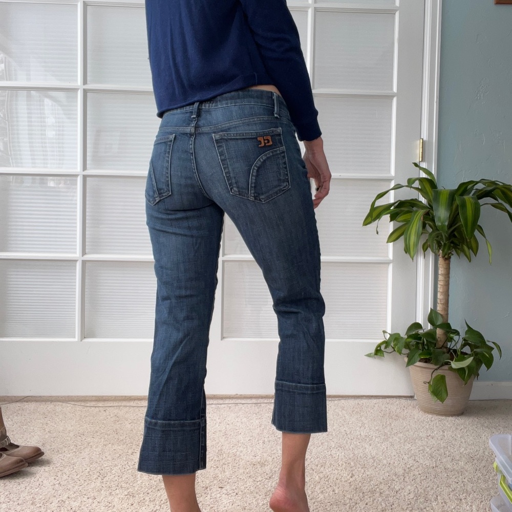 Joes jeans size 28 crops in EUC